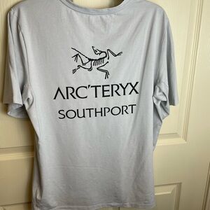 Arc'teryx Southport Light Gray Tee Large